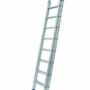 Gecoate 2-delige ladder, rechte voet