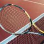 Geknoopte dubbelspel-tennisnetten